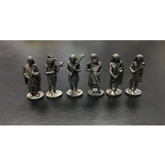 KOVOVÉ FIGURKY Z KINDER VAJÍČEK, EGYPŤANÉI, KOMPLETNÍ SADA, 6 KS