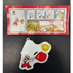 KINDER JOY 2025, MARIO, HRAČKA ,MARIO POŽÁRNÍK,VQ399, POP IT