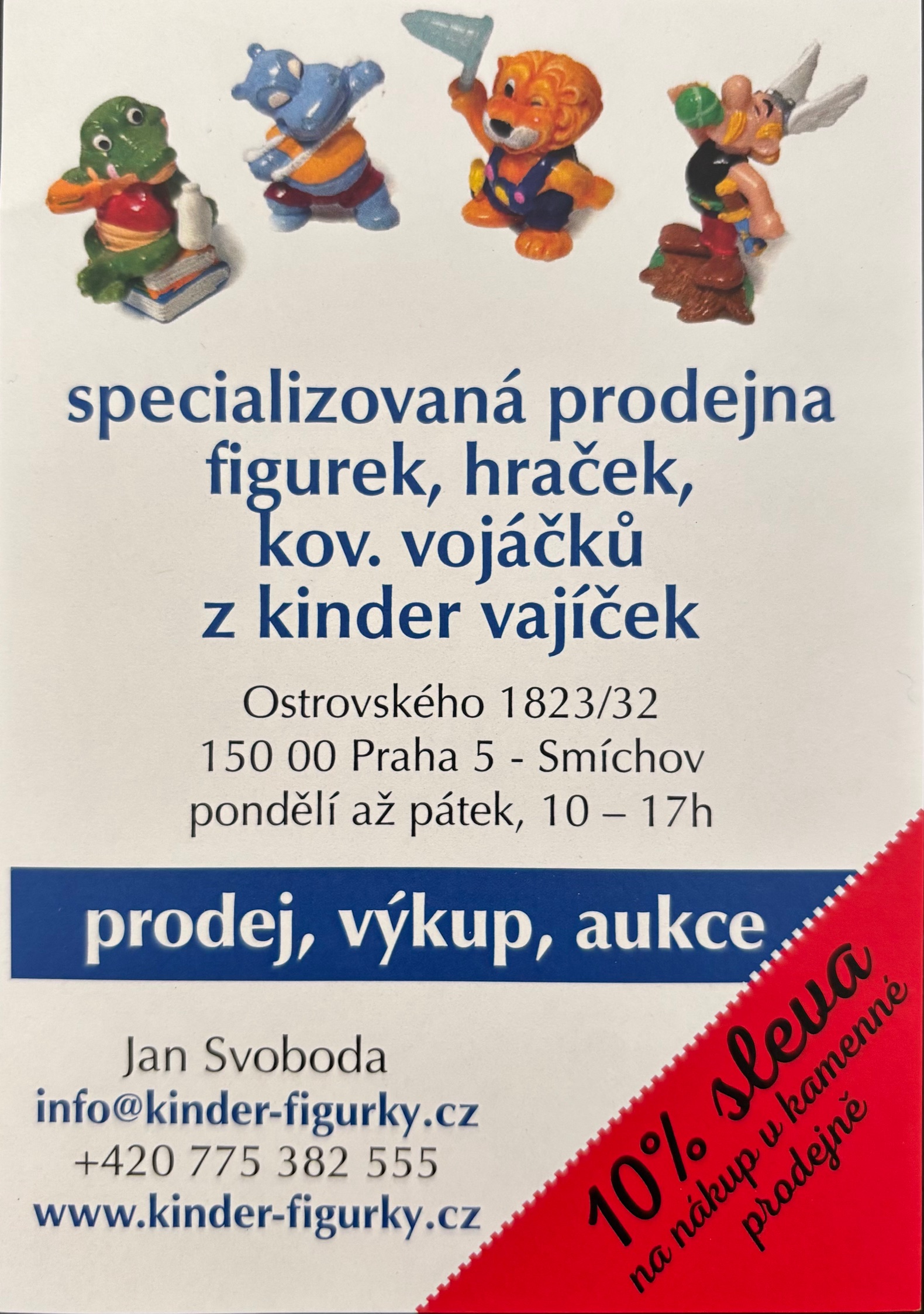 10% SLEVA na nákup v prodejně