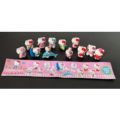 NEKINDER FIGURKY, SADA HELLO KITTY,  12 FIGUREK