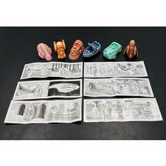 RETRO KAMENY- SOŠKY, DVOJSMYSLNÉ, SADA, 6 FIGUREK, 6 PAPÍRKŮ RETRO KAMENY- SOŠKY, DVOJSMYSLNÉ, SADA, 6 FIGUREK, 6 PAPÍRKŮ