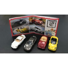 PORSCHE AUTA Z KINDER VAJÍČEK, SADA 3 PORSCHE AUTA Z KINDER VAJÍČEK, SADA 3