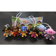 DORA EXPLORADORA, PRŮZKUMNICE, 6 FIGUREK