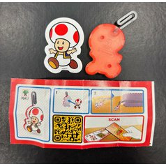 MARIO, KINDER JOY 2025 , HRAČKA, HOUBIČKA, PŘÍVĚSEK ,VQ417, VČETNĚ PAPÍRKU